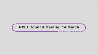 NWU Council Meeting 14 March 2024