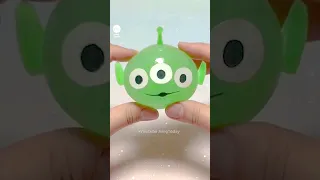 🛸토이스토리 외계인 말랑이 만들기(feat.개구리알🐸) - Toy Story Alien Squishy DIY with Orbeez and Nano Tape#밍투데이#테이프풍선