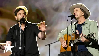 Bradley Cooper SHOCKS CROWD w/ 'A Star Is Born' Duet w/ Pearl Jam's Eddie Vedder