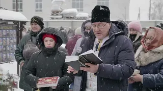 У Шостці в Храмі ПЦУ відбулося освячення води