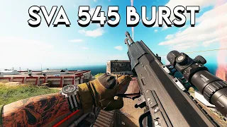 Using an SVA 545 Burst Build in Warzone 3!