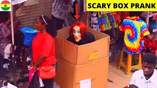 😂😂😂She Has No Idea What's Behind Her! Scary Box Prank Episode 4! Craziest Reactions! Loud Screams