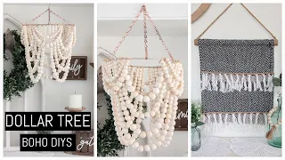 DOLLAR TREE BOHO DECOR DIYS 2020