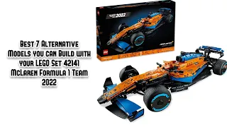 Best 7 Alternate Builds for LEGO Set 42141 McLaren Formula 1 Team 2022