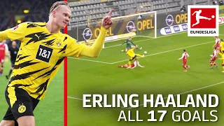 Erling Haaland - 17 Goals in Only 18 Bundesliga Games