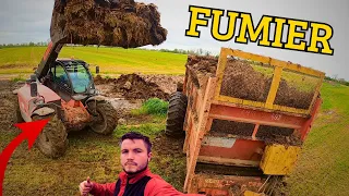 EPANDAGE DE FUMIER !!!!!!!🚜💩