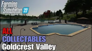 FS22 Goldcrest Valley Map | Earn extra money | All 100 Collectables