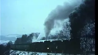 Steam trains in Poland in the 1980's - rare footage