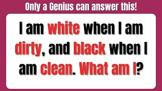 🤔💡🧠ONLY A GENIUS CAN ANSWER THESE 25 TRICKY RIDDLES | Riddles Quiz - Part 2