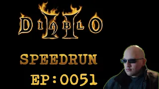 Diablo 2 LOD HC Hell Speedrun - WR ATTEMPTS - Barbarian - Episode 51