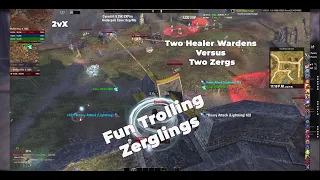 Epic Battle: 2 Warden Healers vs. Zergs in Cyrodiil | ESO PvP Showdown