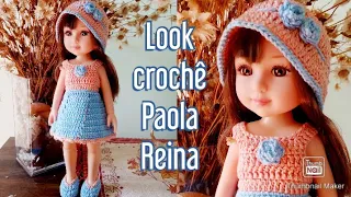 Roupa de crochê para boneca Paola Reina, Mingming, Mini Lisy, Helena