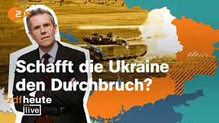 Ukraine-Krieg: So läuft die Gegenoffensive | Militärexperte bei ZDFheute live