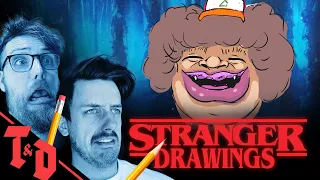 We drew CURSED Stranger Things characters