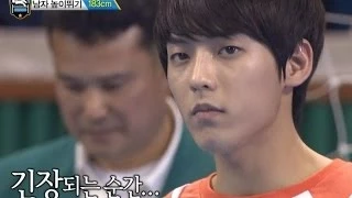 【TVPP】Minhyuk(BTOB) - M High Jump + New Record, 민혁(비투비) - 높이뛰기 금메달 @ 2014 Idol Star Championships