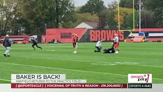 Baker Mayfield Gets Work in During Browns Practice Wednesday - Sports 4 CLE, 10/27/21