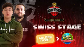 Queso Cup Golden Edition Swiss Stage | ClashWorlds | Clash of Clans