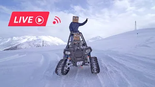 Djs From Mars Live On The Snow ❄️❄️ Bivio Music Snowcat (for Snowland Festival Livigno - Italy)