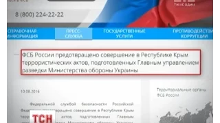 Російська ФСБ повідомила про запобігання атаці України на окупований Крим