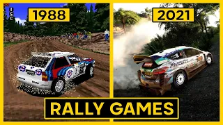 Evolution of Rally Games (1988 - 2021)