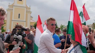 Magyar Péter Kiskunmajsán