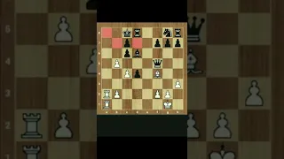 Magnus Carlsen gets DESTROYED in 18 moves by insane QUEEN SACRIFICE! #shorts