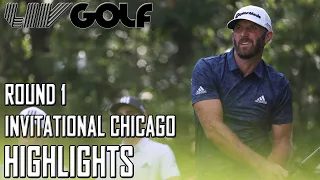 Dustin Johnson Highlights Round 1 | LIV Golf Invitational Chicago