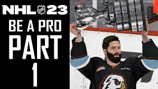 NHL 23 - Be A Pro Career - Part 1 - "Memorial Cup, NHL Draft"