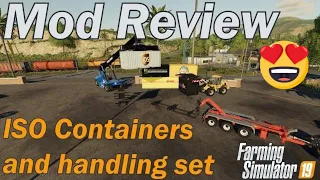 Mod Review - ATC ISO Container pack Farming Simulator 19