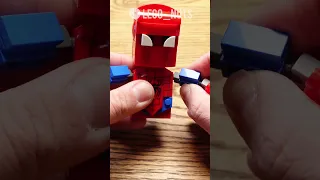 How to build a LEGO Spider-Man figure MOC, part list at the end. #lego #legomoc #spiderman