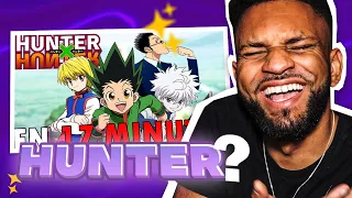 Je RÉAGIS à Hunter x Hunter (Partie 1) EN 17 MINUTES de Re: Take