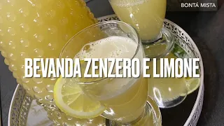 LIMONE e ZENZERO, bevanda fresca e facilissima da fare in solo 3 minuti! 🍋 #limon#drink