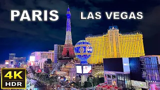 [4K] Paris Las Vegas Walking Tour | April 2024