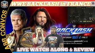 🔴 WWE Backlash France 2024 LIVE Stream | Full Show Watch Along & Review 5/4/24