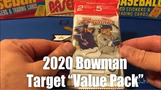 2020 Bowman - Target “Value Pack”