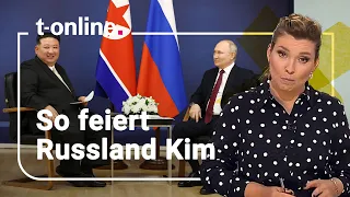 Skurrile Einblicke: So reagiert das russische Staatsfernsehen auf den Besuch von Kim Jong Un