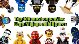 Top 100 most expensive Lego Ninjago minifigures 2023