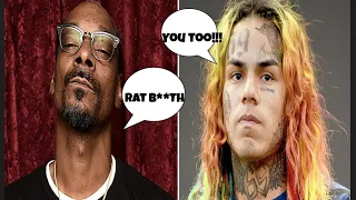 SIX9INE OUTS SNOOP DOGG FOR SNITCHIN !!!