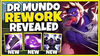 REWORKED DR. MUNDO VGU REVEALED! NEW CLEAVER, HEALING & MORE (+ ARTWORK) - League of Legends