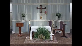 Palm Sunday Mass 5pm Saturday March 23, 2024