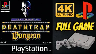 Deathtrap Dungeon | PS1 | 4K60ᶠᵖˢ UHD🔴 | Longplay Walkthrough Playthrough Full Movie Game