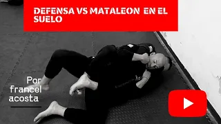 🔵🔵COMO DEFENDERTE DE UNA MATALEON  EN EL SUELO #modernokravmaga