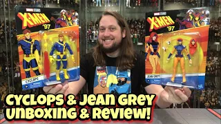 Cyclops & Jean Grey X-Men 97 Marvel Legends Unboxing & Review!