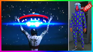 FREE Rare Alien Outfit, UFO Event 2023. NEW Halloween Clothing/Mask, GTA 5 DLC (GTA Online Update)