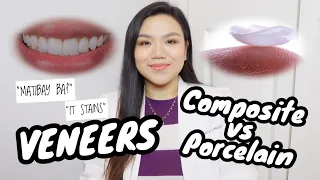 VENEERS: Composite vs. Porcelain 🦷 | WHAT YOU NEED TO KNOW | Dentist Philippines | Dr. Bianca Beley