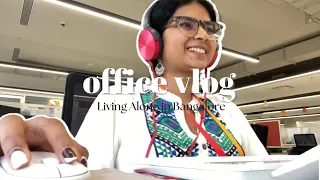 Living Alone in Bangalore as a big 4 data analyst | office vlog