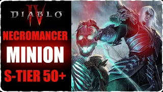 Diablo 4 STUFE 50 Totenbeschwörer Minion Build S-Tier Endgame Fähigkeiten Skelettkrieger