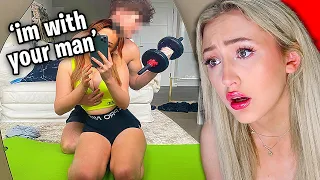 i caught my boyfriend cheating on me...