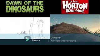 Dr. Seuss' Horton Hears a Who! [2008] & Dawn of the Dinosaurs - Scene Comparison