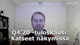 Q4’20 -tuloskausi: Katseet näkymissä